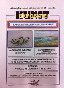 Expositie Marion in kerk in Zweeloo